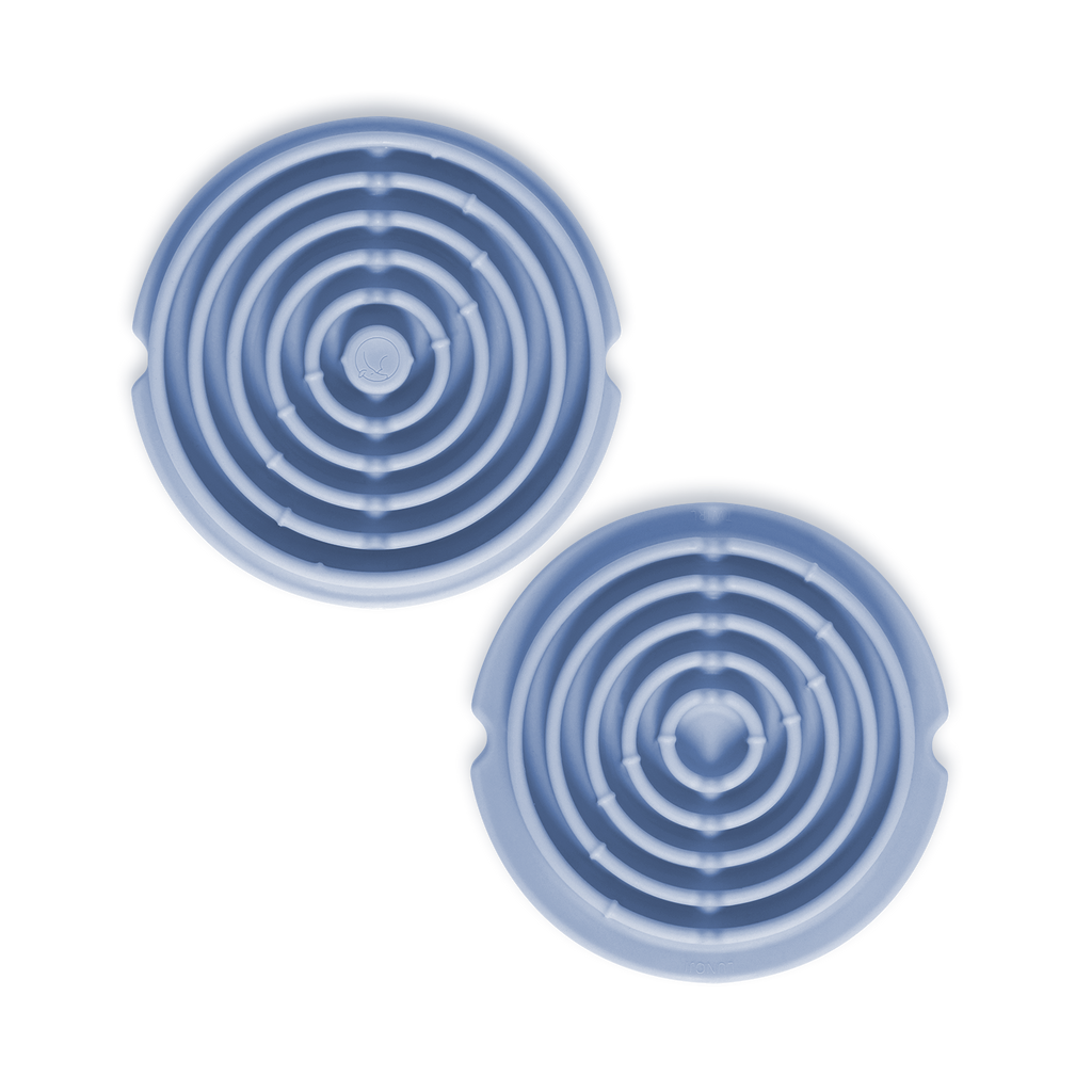 Lunoji Twirl Lick Mat – limited edition, Easy-Clean, Portable, and Durable Dog & Cat Treat Mat, BPA-Free Silicone, Long-Lasting Licking Experience, Freezer Safe