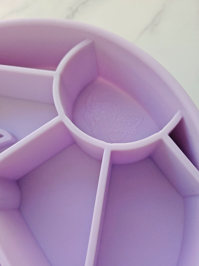 Loco Coco Slow Feeder Bowl – award-winning, tropical-inspired dog bowl made from 100% food-grade silicone. Designed to slow down fast eaters, prevent bloating, and support healthy digestion. Features strong suction cups, non-slip base, and is BPA-free, dishwasher safe, and freezer safe. Perfect for small to large dogs