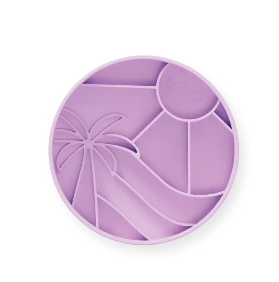Loco Coco Slow Feeder Bowl – award-winning, tropical-inspired dog bowl made from 100% food-grade silicone. Designed to slow down fast eaters, prevent bloating, and support healthy digestion. Features strong suction cups, non-slip base, and is BPA-free, dishwasher safe, and freezer safe. Perfect for small to large dogs