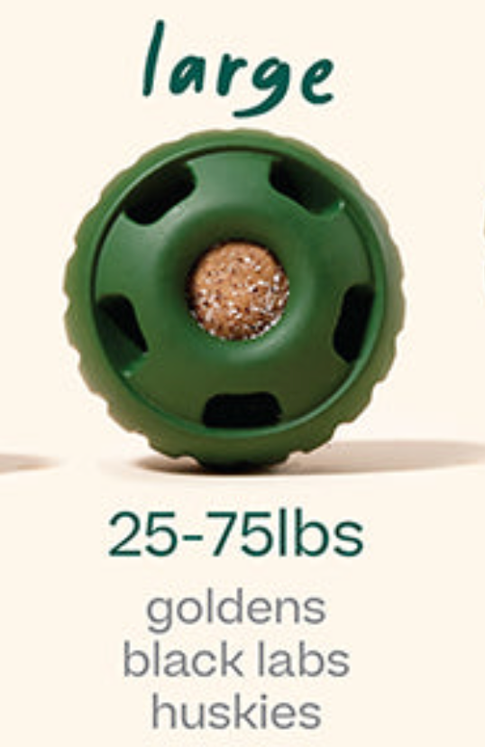 Durable Woof Pupsicle dog treat toy made from non-toxic, BPA-free natural rubber. Perfect for frozen and soft treats like peanut butter, yogurt, and bone broth. Mess-free, dishwasher-safe, and designed for long-lasting enrichment. Ideal slow feeder and interactive toy for dogs.