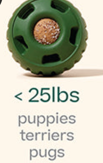 Durable Woof Pupsicle dog treat toy made from non-toxic, BPA-free natural rubber. Perfect for frozen and soft treats like peanut butter, yogurt, and bone broth. Mess-free, dishwasher-safe, and designed for long-lasting enrichment. Ideal slow feeder and interactive toy for dogs.